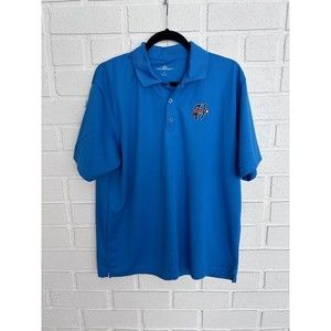 Harrisburg Senators Golf Polo Blue Mens Large With Logo